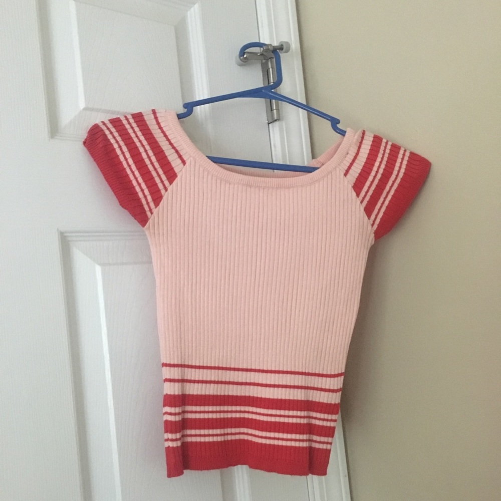 pacsun off the shoulder knit top